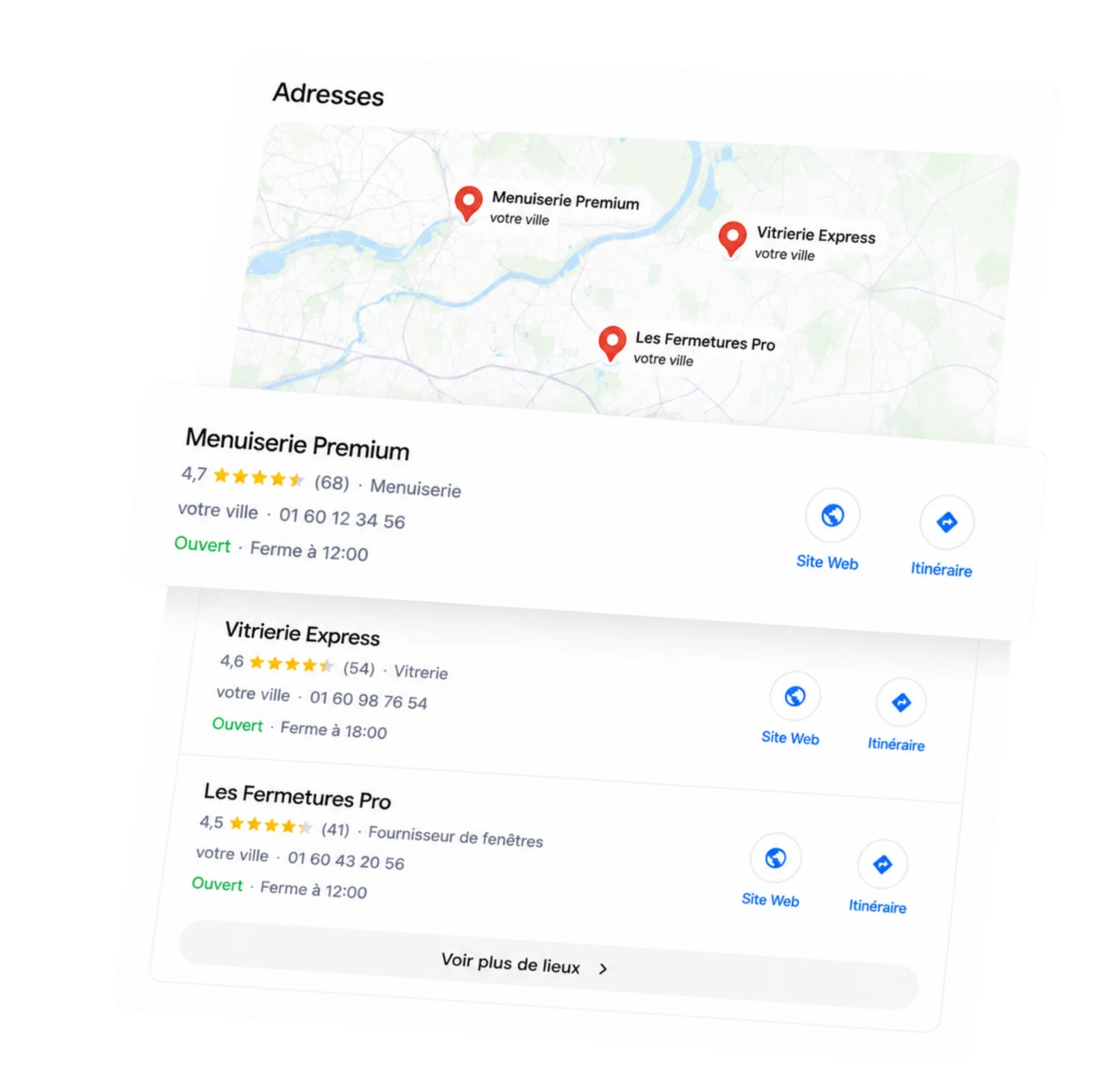 Vos clients vous trouvent en premier sur Google