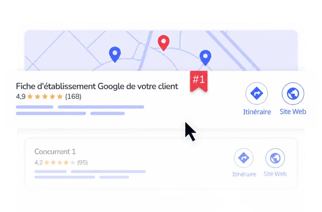 Vous passez n°1 sur Google